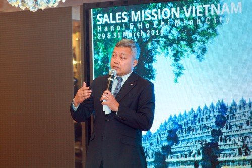 Đại sứ Indonesia tại Việt Nam – Ngài Ibnu Hadi phát biểu tại chương trình